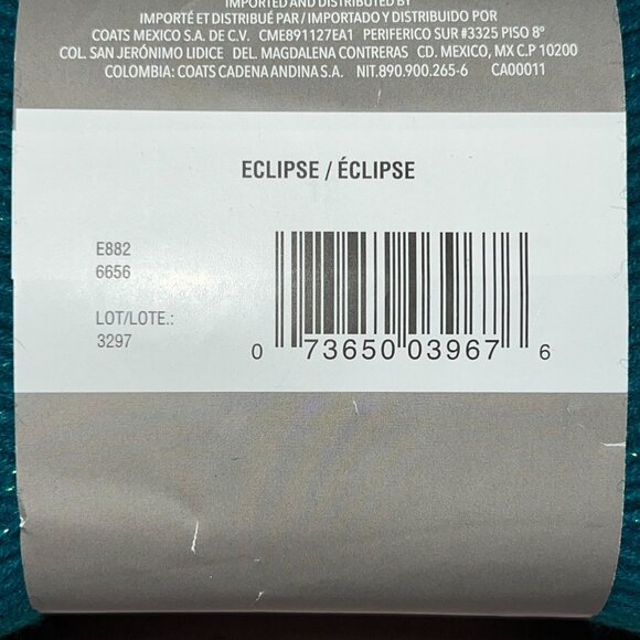 Red Heart Hygge Charm Yarn 7 oz  97% Acrylic 3% Other Fibers Teal Eclipse - Picture 4 of 4